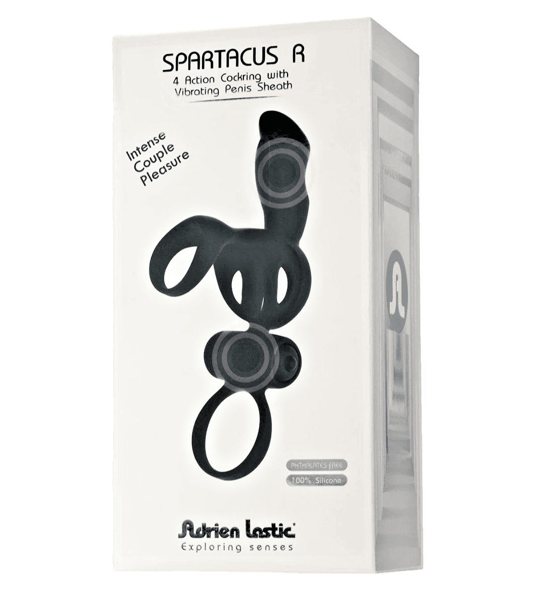 Spartacus R piacere di coppia 4 in 1 vibrazione Doppio cockring Doppio bullet in prodotto Erosdom - Palmi, commercioVirtuoso.it