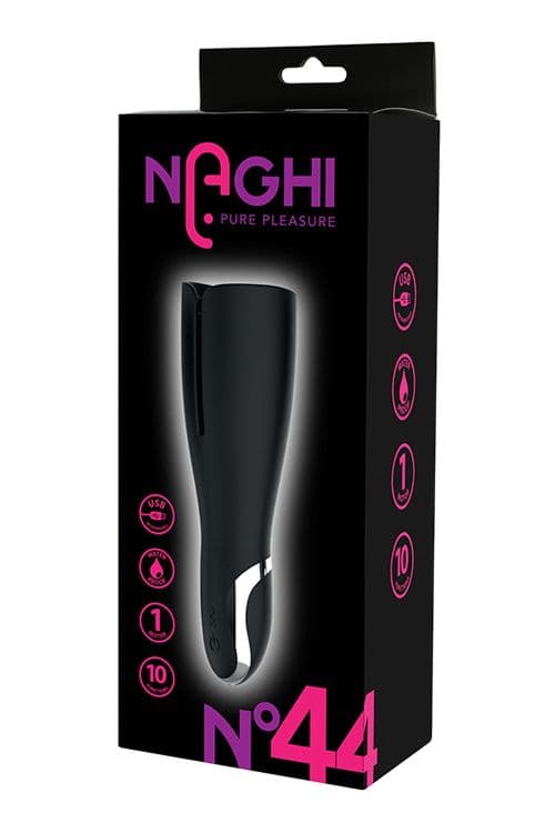 Masturbatore uomo Naghi No.44 ricaricabile con 10 modalità di vibrazione - 11
