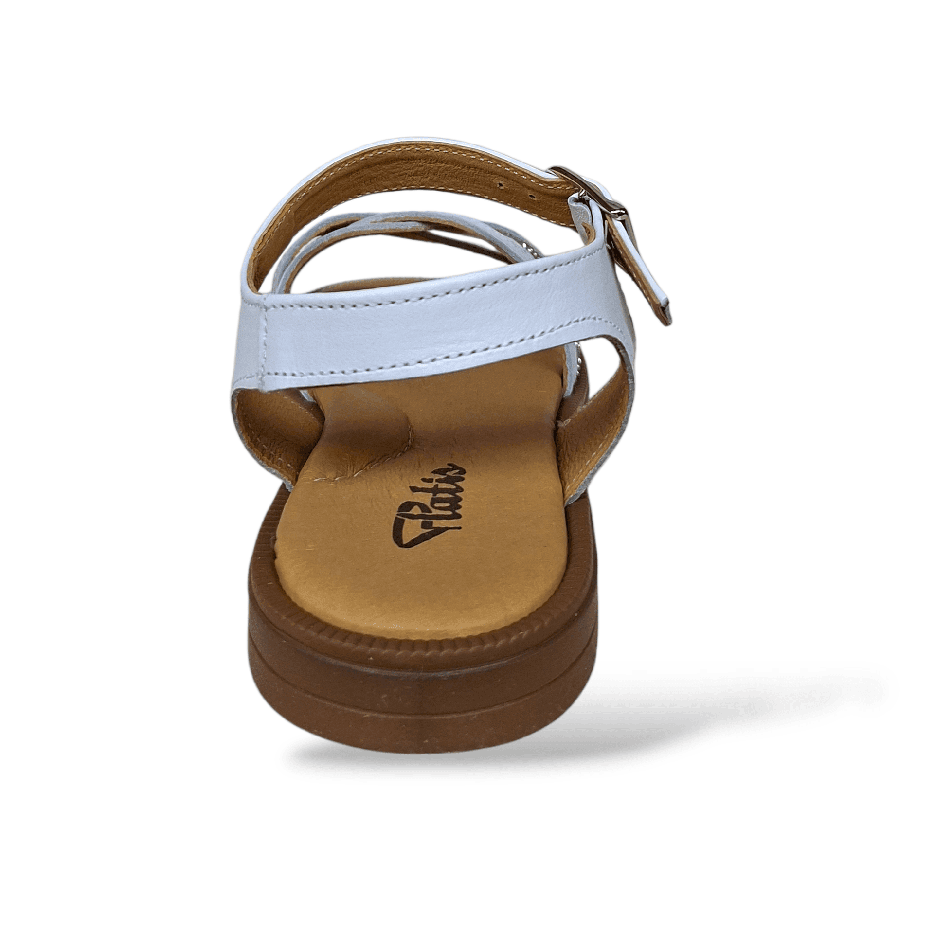 Sandali Bambina Eleganti Cerimonia Platis P3251 Bianco Argento Pelle Strass Comunione in Ballerine Scarpetteria Gica - Trani, commercioVirtuoso.it