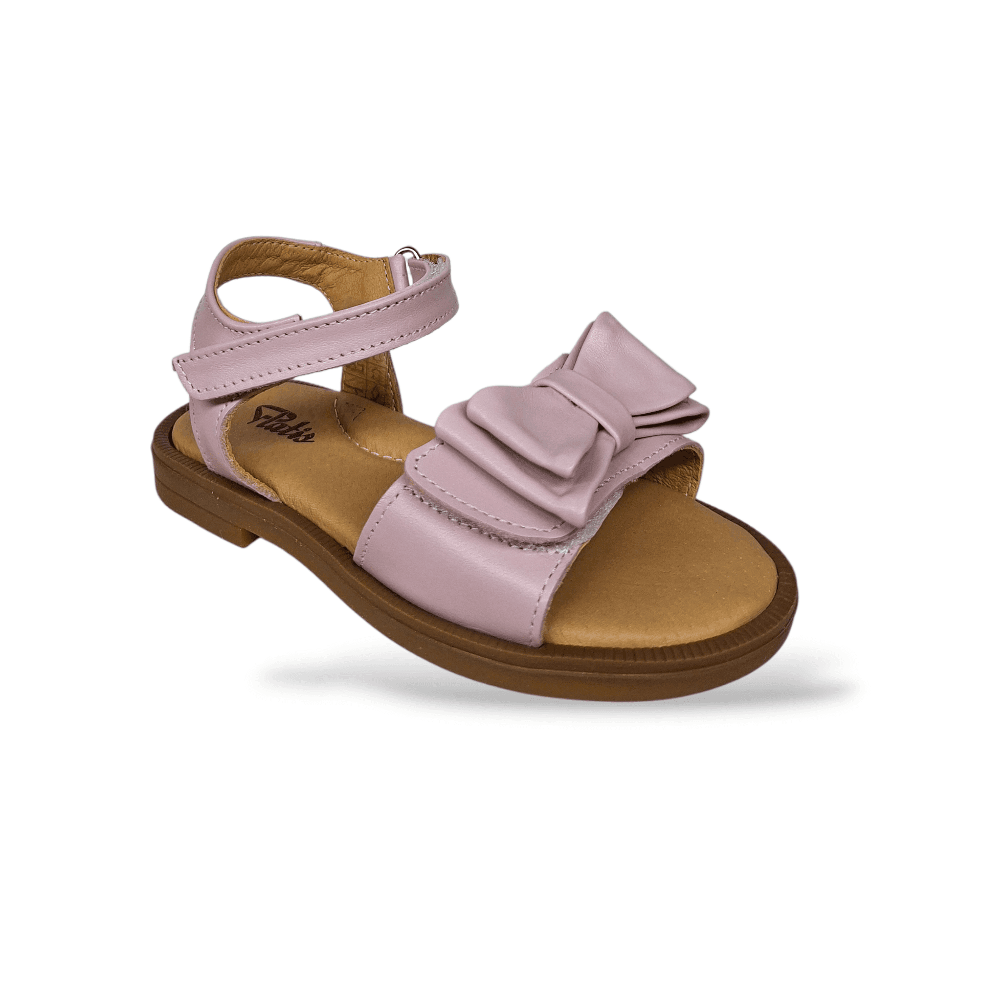 Sandali Bambina Eleganti Cerimonia Platis P3254 Cipria Rosa Pelle Fiocco Velcro Comunione in Ballerine Scarpetteria Gica - Trani, commercioVirtuoso.it
