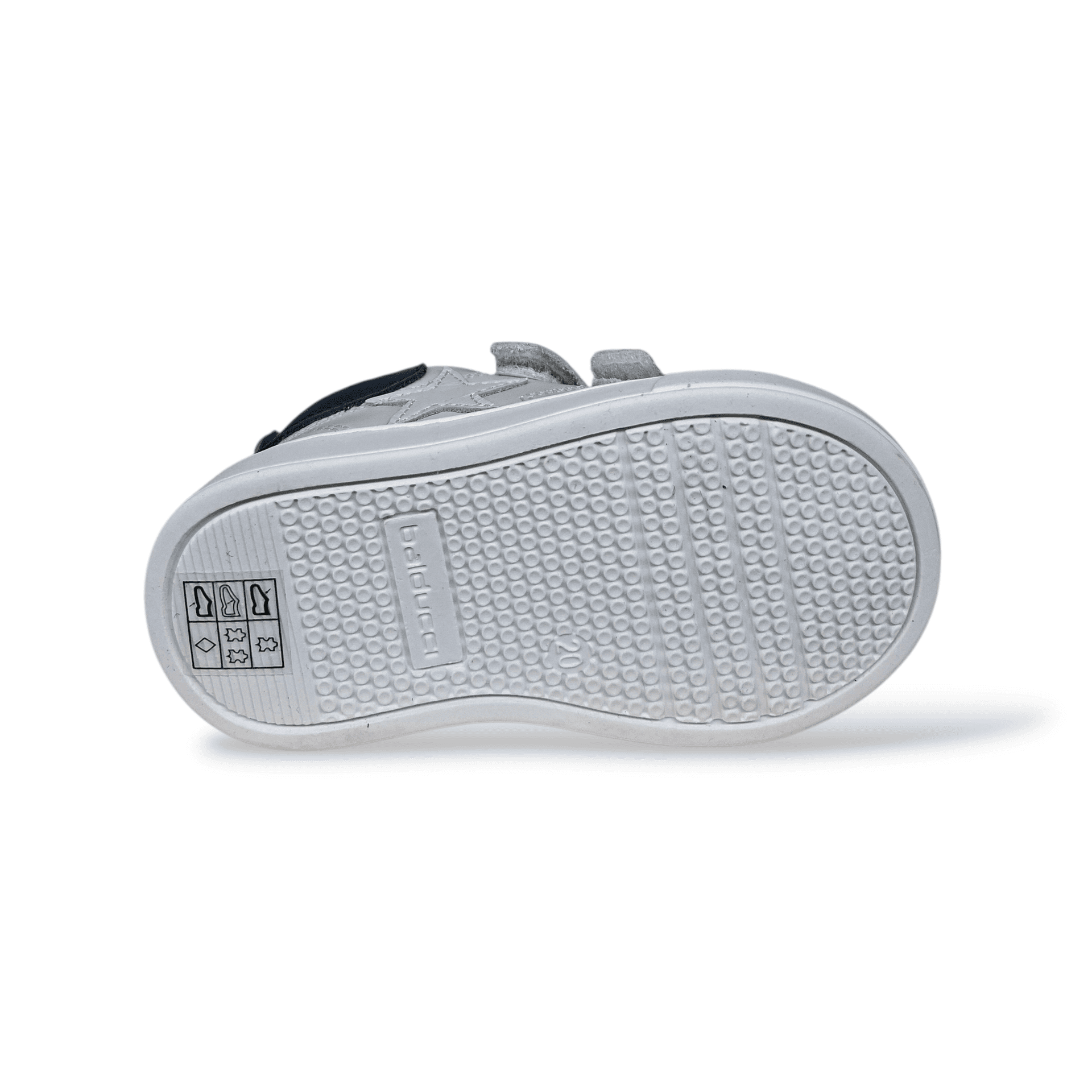 Scarpe Primi Passi Bambino Balducci Cita 7236 Pelle Bianco Blue – Comfort Artigianale Made in Italy - 5