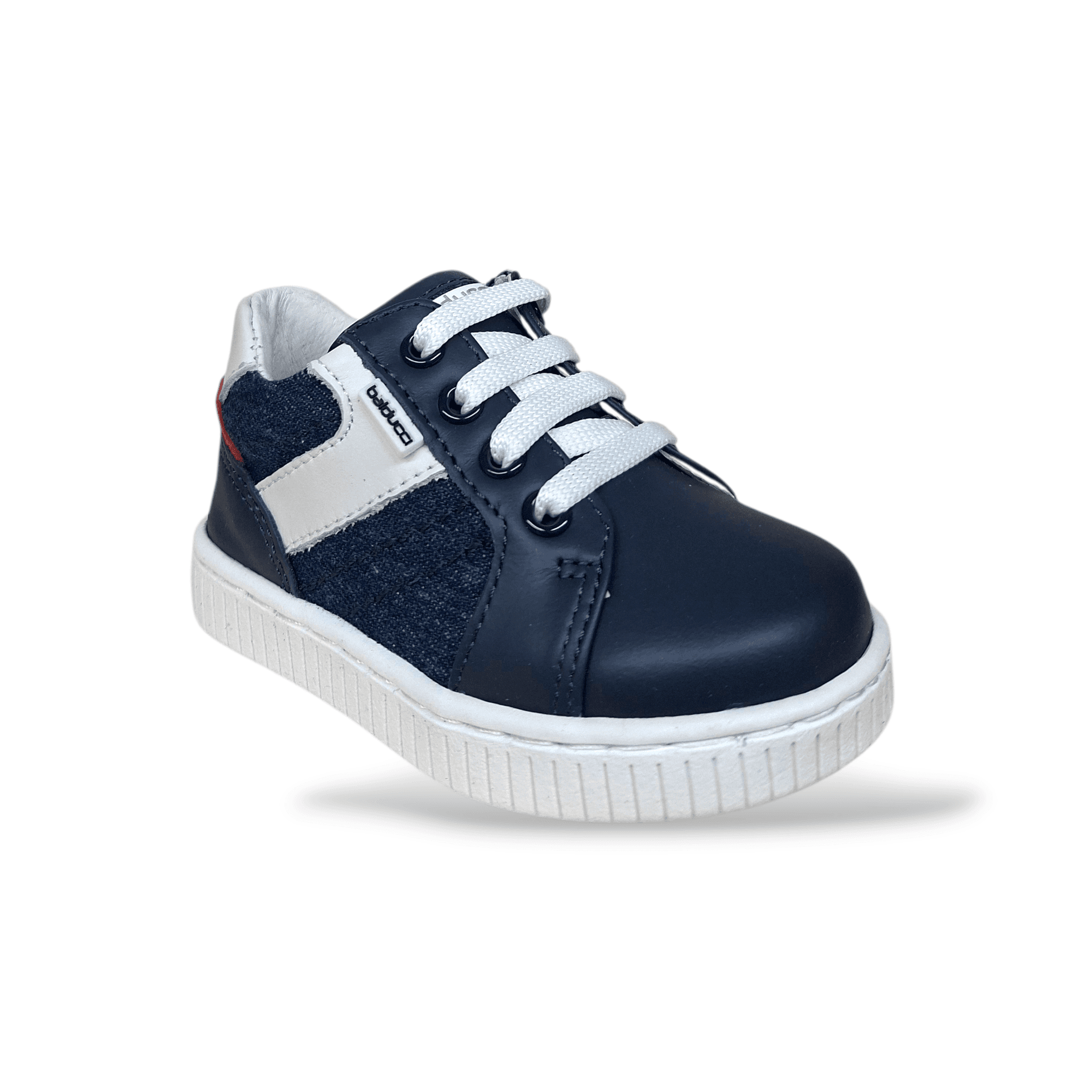 Scarpe Primi Passi Bambino Balducci Cita 4880 Pelle Blue Bianco – Laccio e Zip Laterale Made in Italy in Ballerine Scarpetteria Gica - Trani, commercioVirtuoso.it