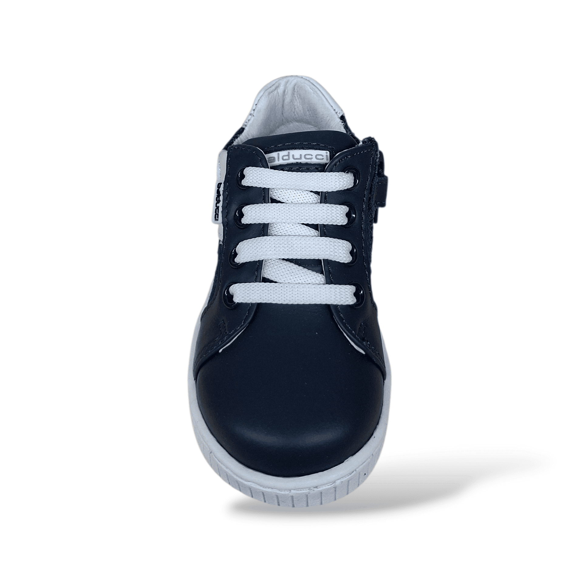 Scarpe Primi Passi Bambino Balducci Cita 4880 Pelle Blue Bianco – Laccio e Zip Laterale Made in Italy in Ballerine Scarpetteria Gica - Trani, commercioVirtuoso.it