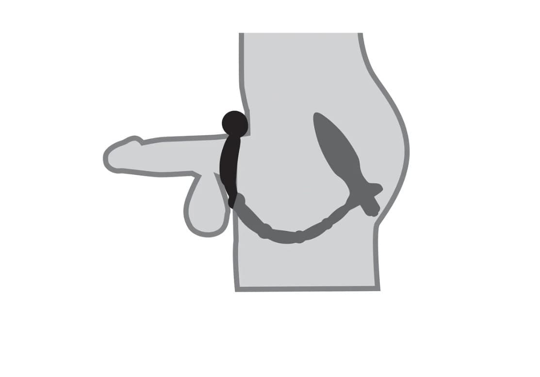 Ass Kicker Stimolatore prostatico plug anale doppia vibrazione 10 cm di inseribi in prodotto Erosdom - Palmi, commercioVirtuoso.it