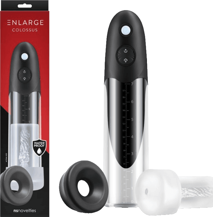 Colossus Enlarge Pump Pompa pene elettrica ricaricabile automatica 3 modalità
