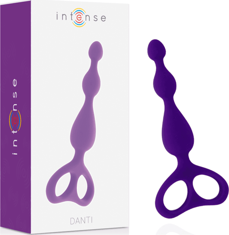 Stimolatore perle anali Progressivo viola 17,5 cm x max 3,3 cm loop estrazione - 4