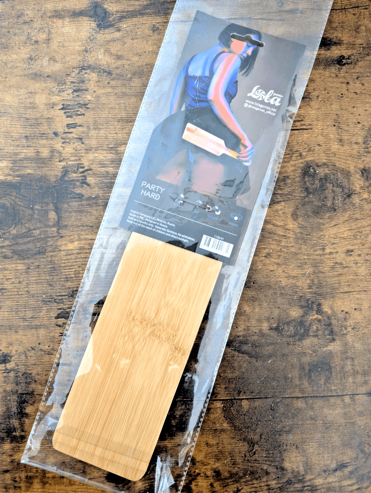 Sculacciatore Premium Spanking Bamboo 32 cm fetish bondage BDSM sadomaso - 7