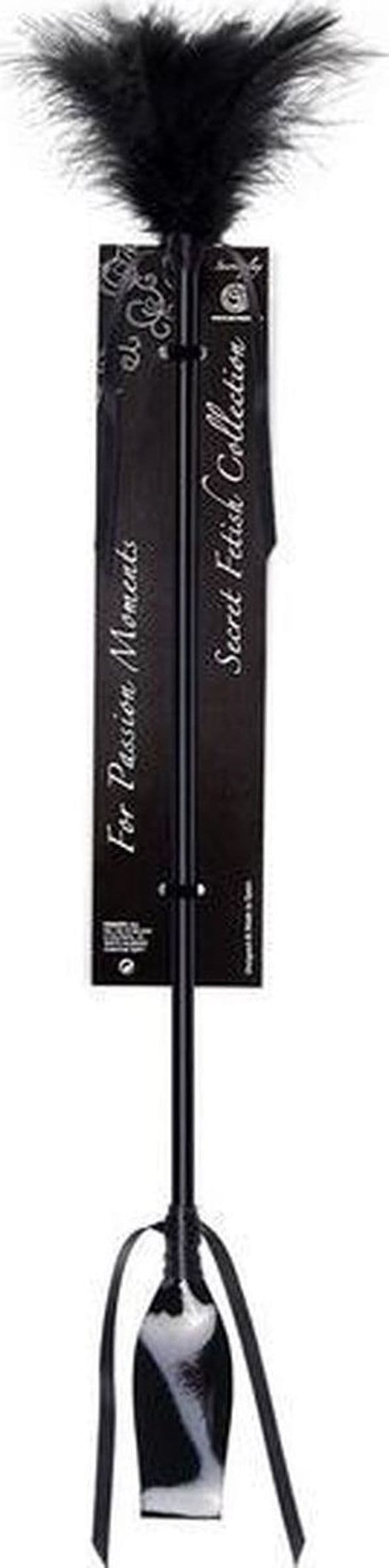 Frustino Ticler tintillatore piume circa 40 cm fetish bondage BDSM sadomaso