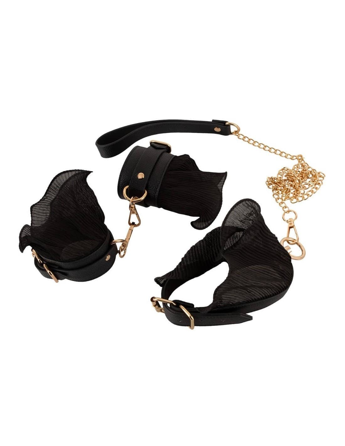 Bad kitty set bondage con collare e manette - 4