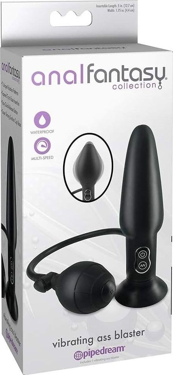 Plug anale gonfiabile Vibrazione Premium Pipedream inserto ano stimolante anal