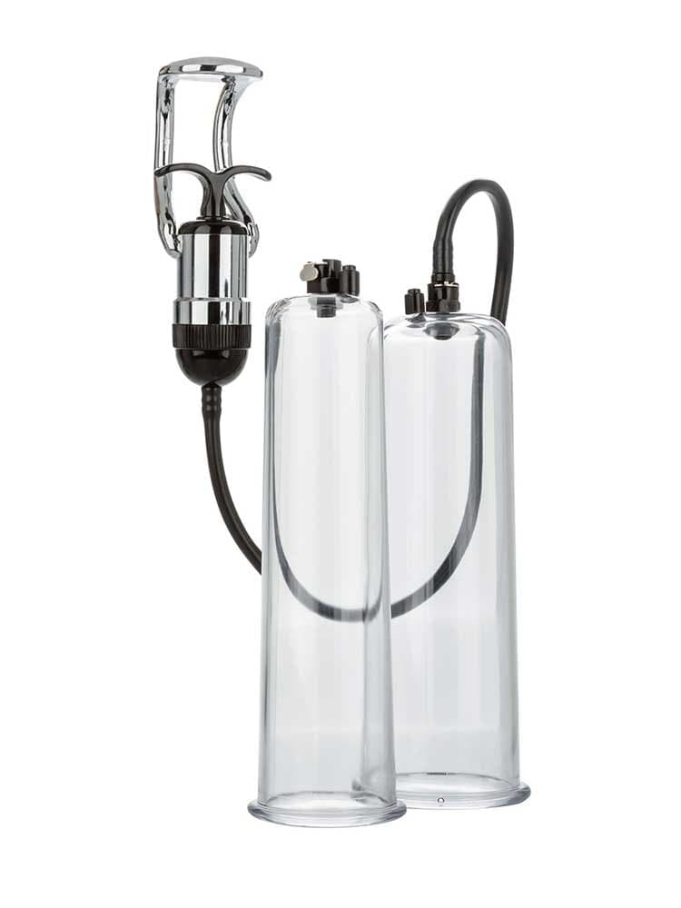 CalExotics Optimum Series Maximum Results Pump Set – Set Pompa per Pene con 2 Cilindri, Pompa Master Grip, Valvola di Rilascio Rapido, Materiali Sicuri in prodotto Erosdom - Palmi, commercioVirtuoso.it