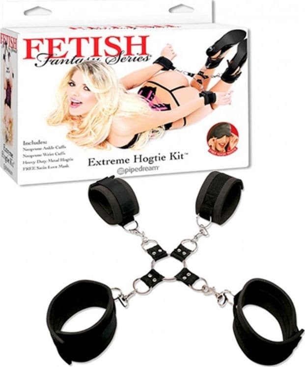 Pipedream Fetish Fantasy Series  Extreme Hog-Tied Kit polsiere cavigliere - 2