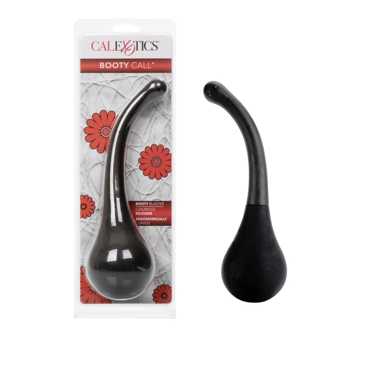 Doccia anale CalExotics Booty Blaster Plug Anale Nero TPR Large circa 24 - 16 cm - 8