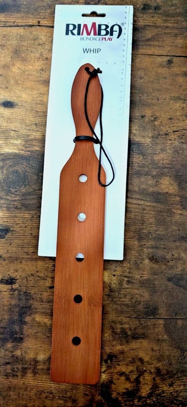Sculacciatore paddle Bamboo spanking frustino sexy sadomaso Rimba BDSM - 5