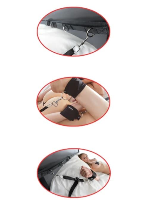 Bondage kit da letto PRO manette cavigliere sexy blocco piedi polsi regolabile Pipedream Ultimate in prodotto Erosdom - Palmi, commercioVirtuoso.it