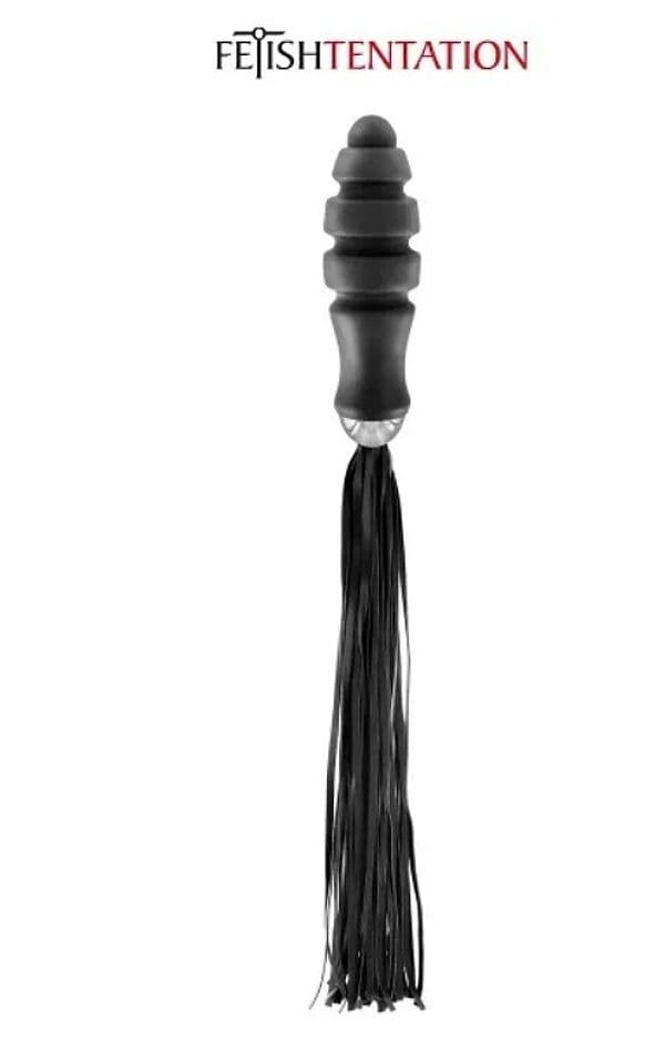 Frustino sexy con ogiva XXL anale progressiva flogger nero Fetish bondage nero in prodotto Erosdom - Palmi, commercioVirtuoso.it