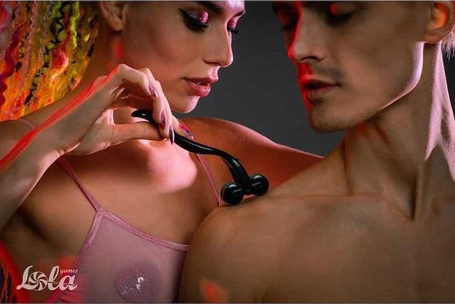 Rotella di Wartenberg Lola del piacere metallo punte infinite BDSM