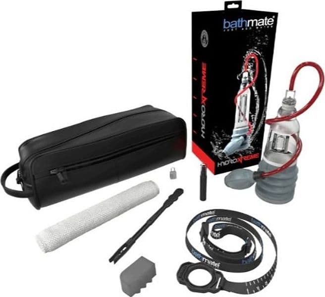 Pompa per il Pene Bathmate Hydroxtreme 3 Crystal clear ad acqua Premium in prodotto Erosdom - Palmi, commercioVirtuoso.it