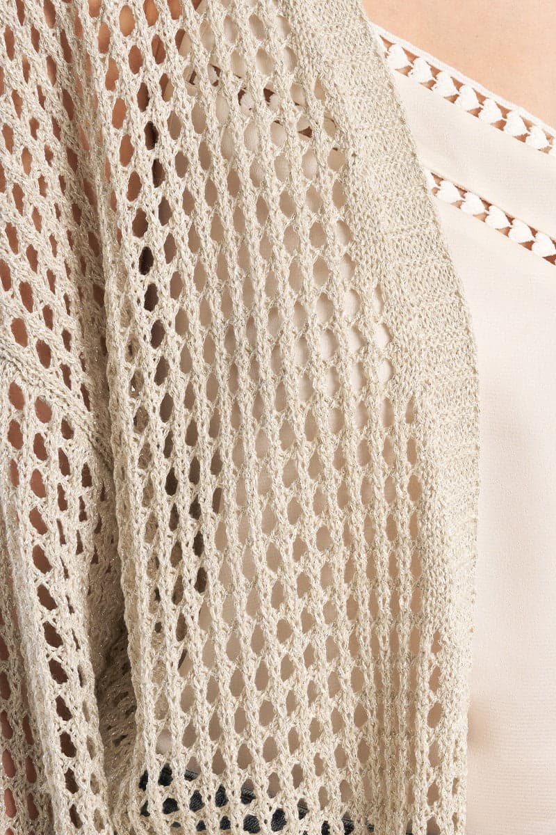 Cardigan lavorato a maglia -Maniche lunghe - 8