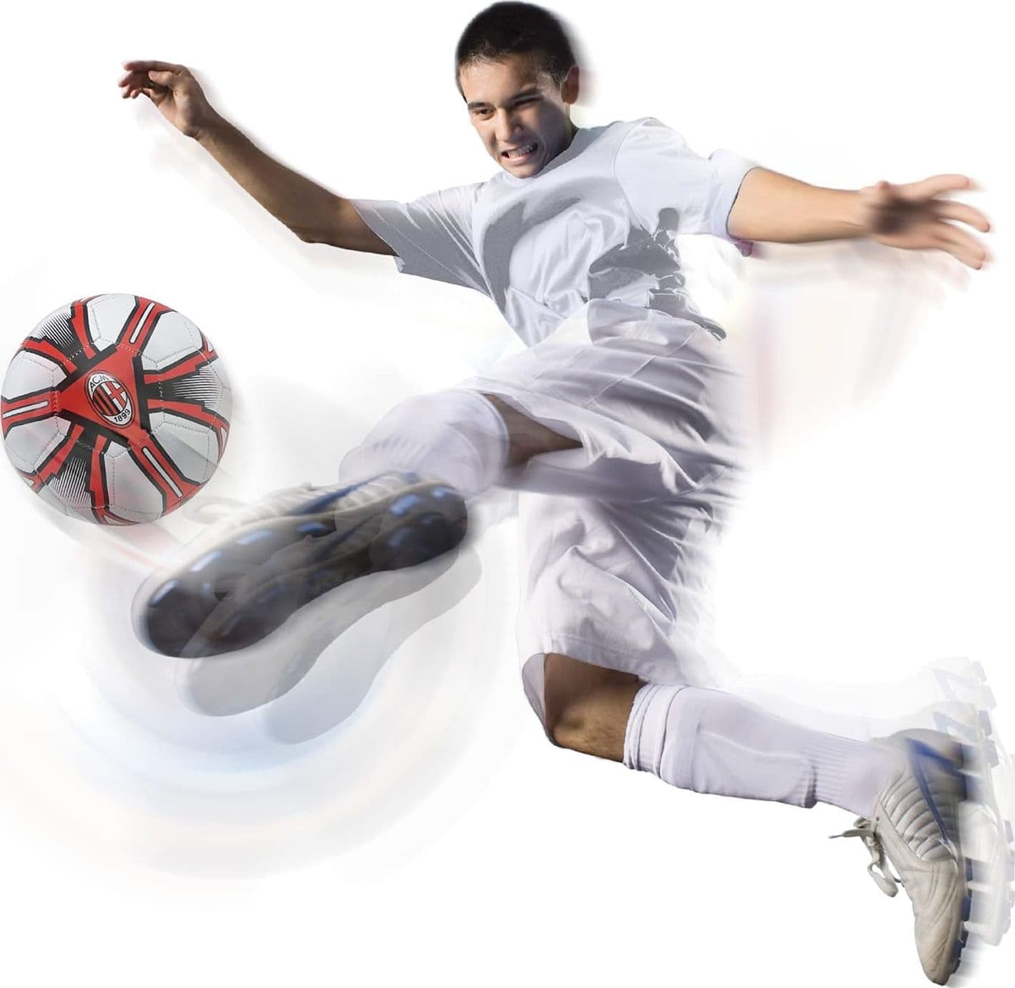 Mondo - Pallone da Calcio Cucito A.C. MILAN 13449 - 4