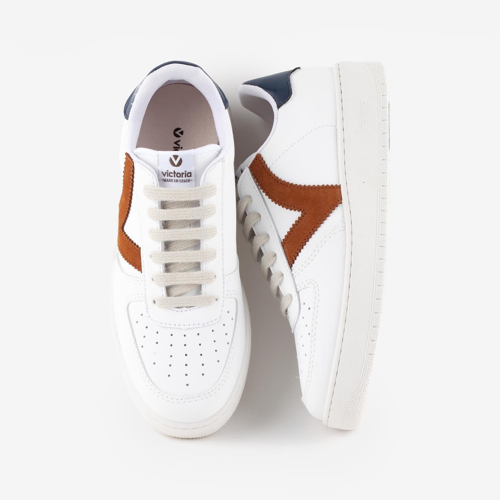 Sneakers Victoria Madrid cuero - 6