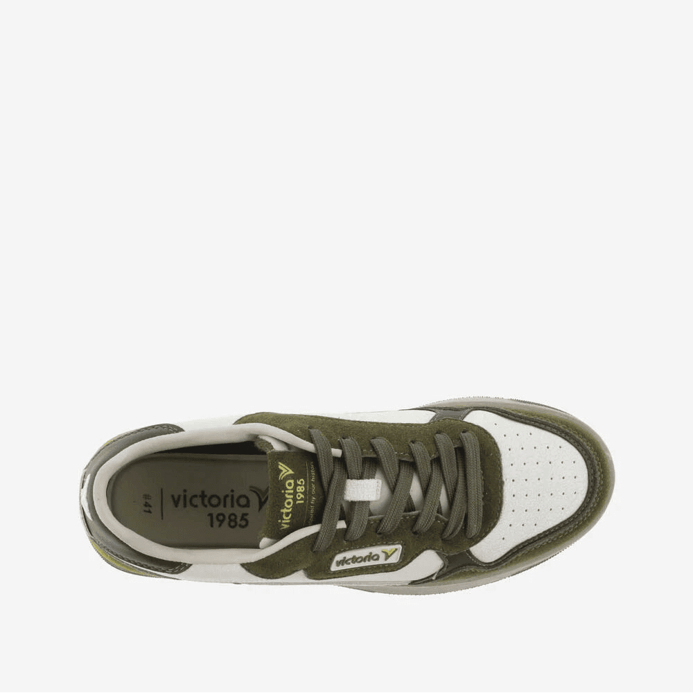 Sneakers Victoria C80 Sport Mix Kaki - 3