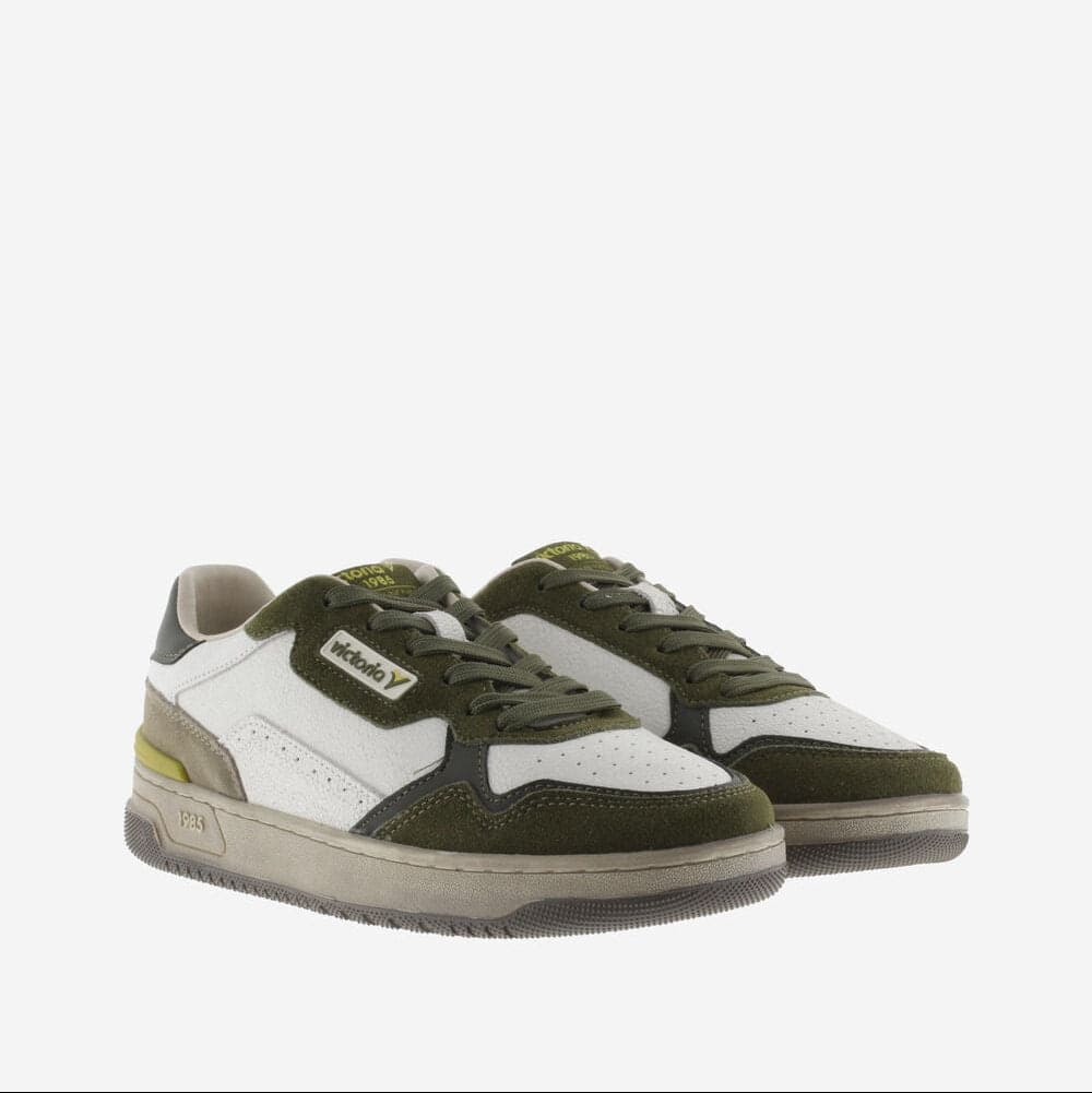 Sneakers Victoria C80 Sport Mix Kaki - 4