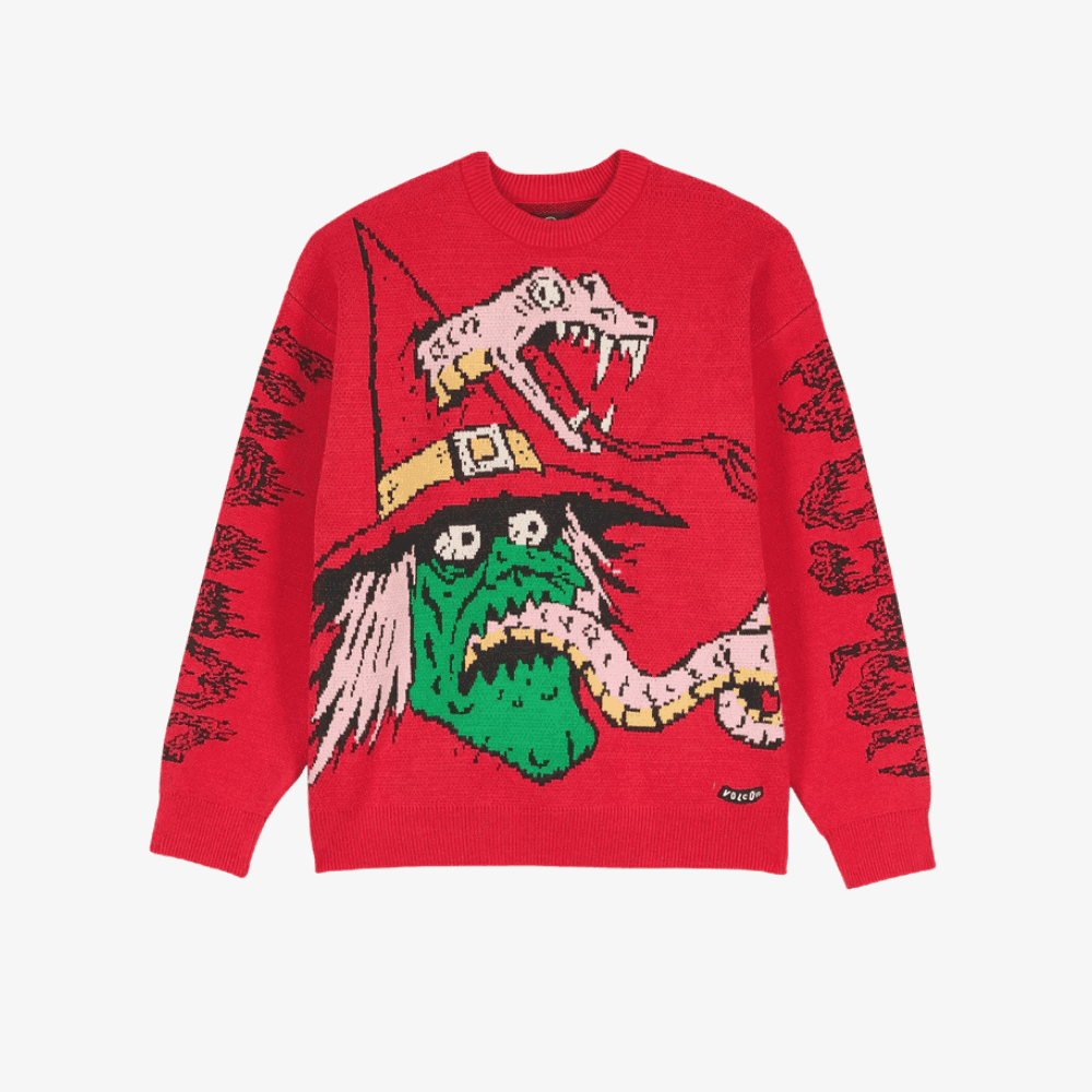 Volcom Maglione Villard Red - 6
