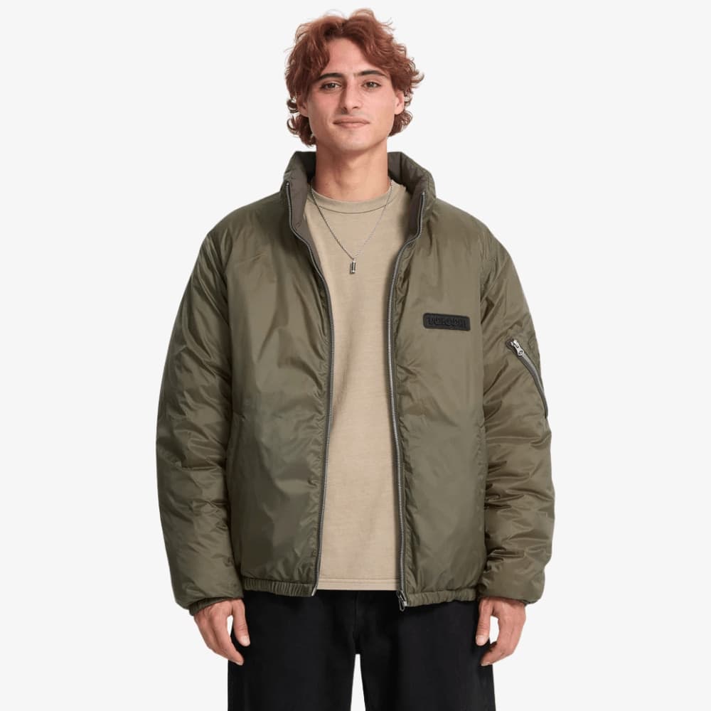 Giacca Volcom Fillmore Jkt Olive - 5