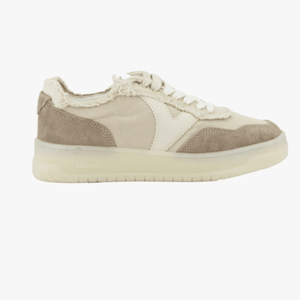 Sneakers Victoria Seul Lona Beige - 6