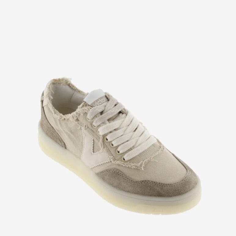 Sneakers Victoria Seul Lona Beige - 2