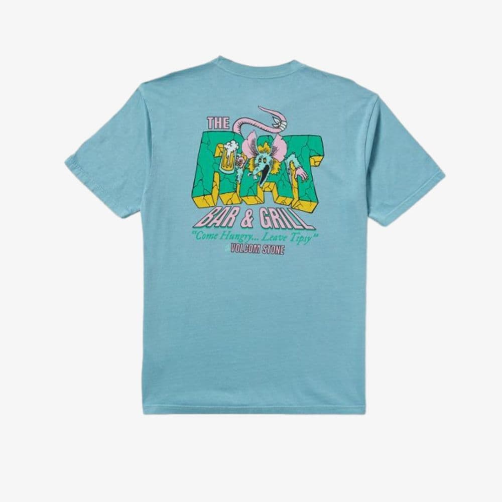 T-Shirt Volcom Rat Bar Sky Blue - 5