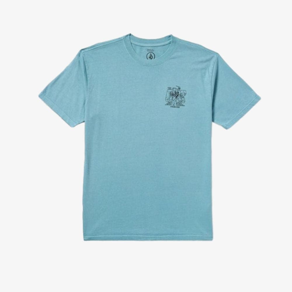 T-Shirt Volcom Rat Bar Sky Blue - 2