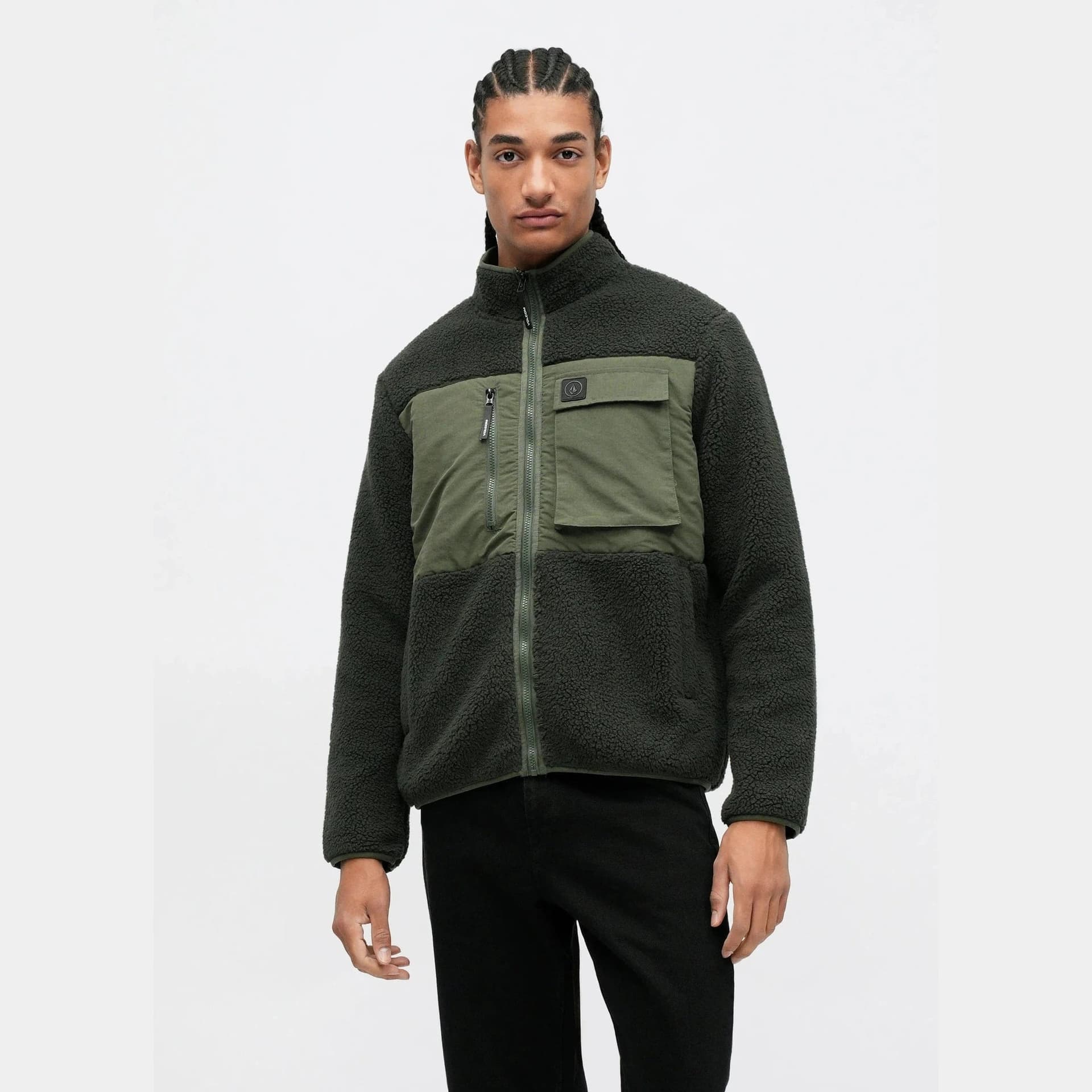 Pile Volcom Storm Stone Zip Black - 2