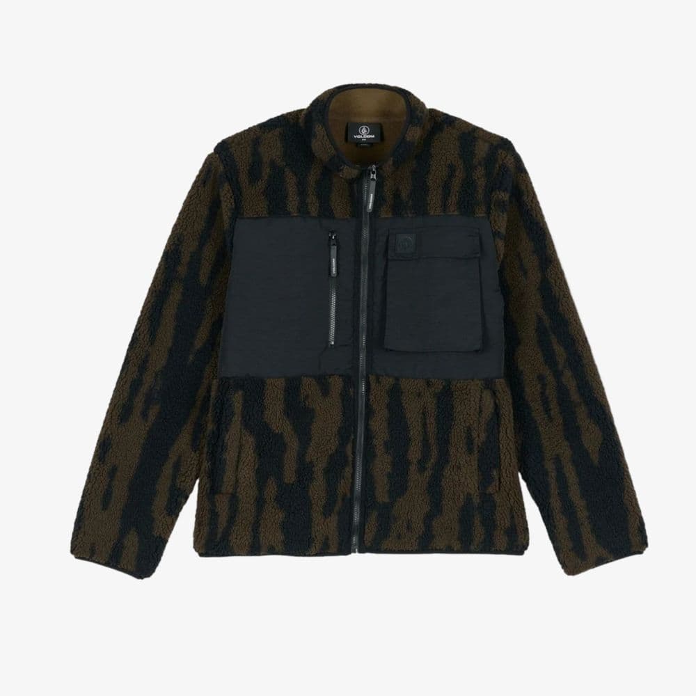 Pile Volcom Storm Stone Zip Brown - 7