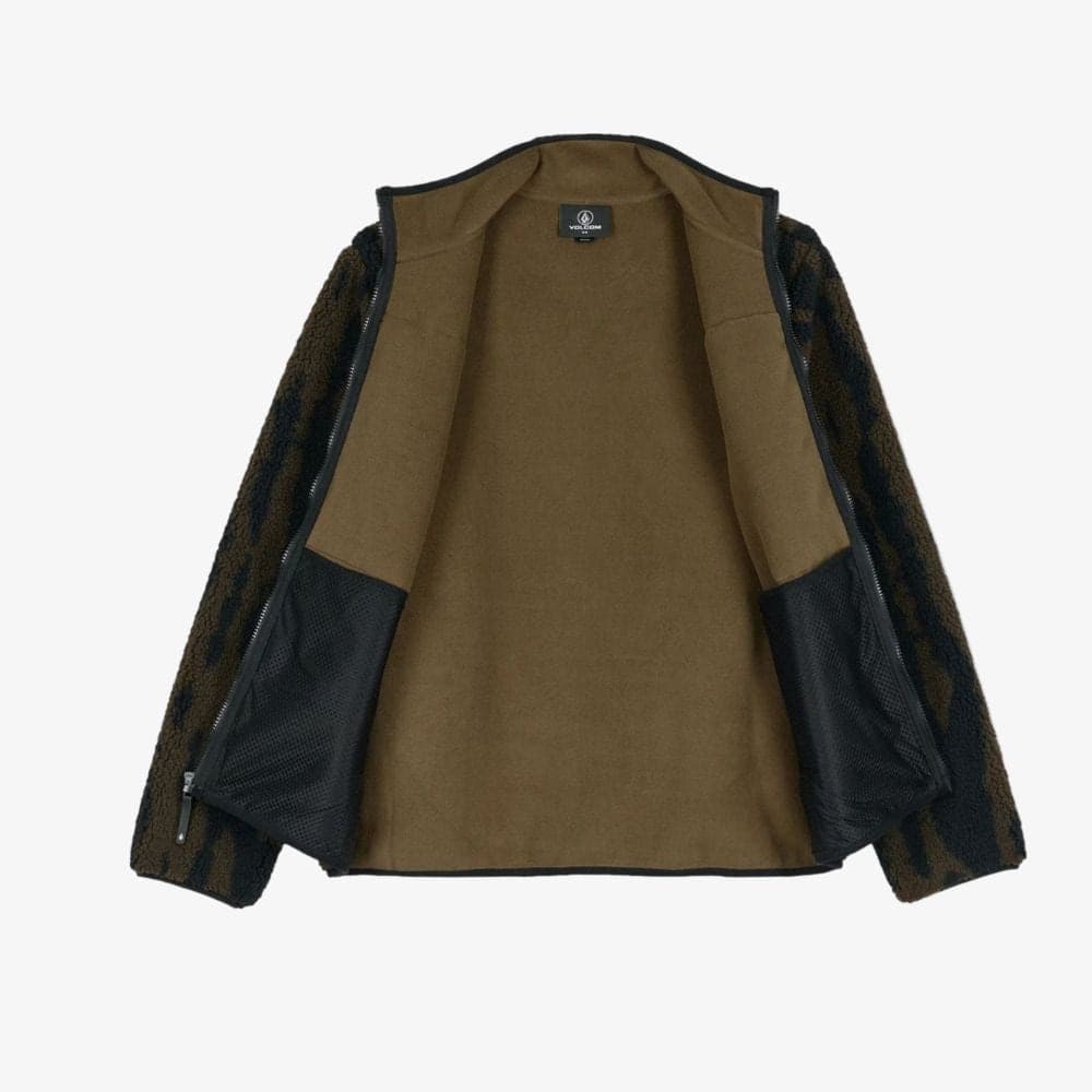 Pile Volcom Storm Stone Zip Brown - 3