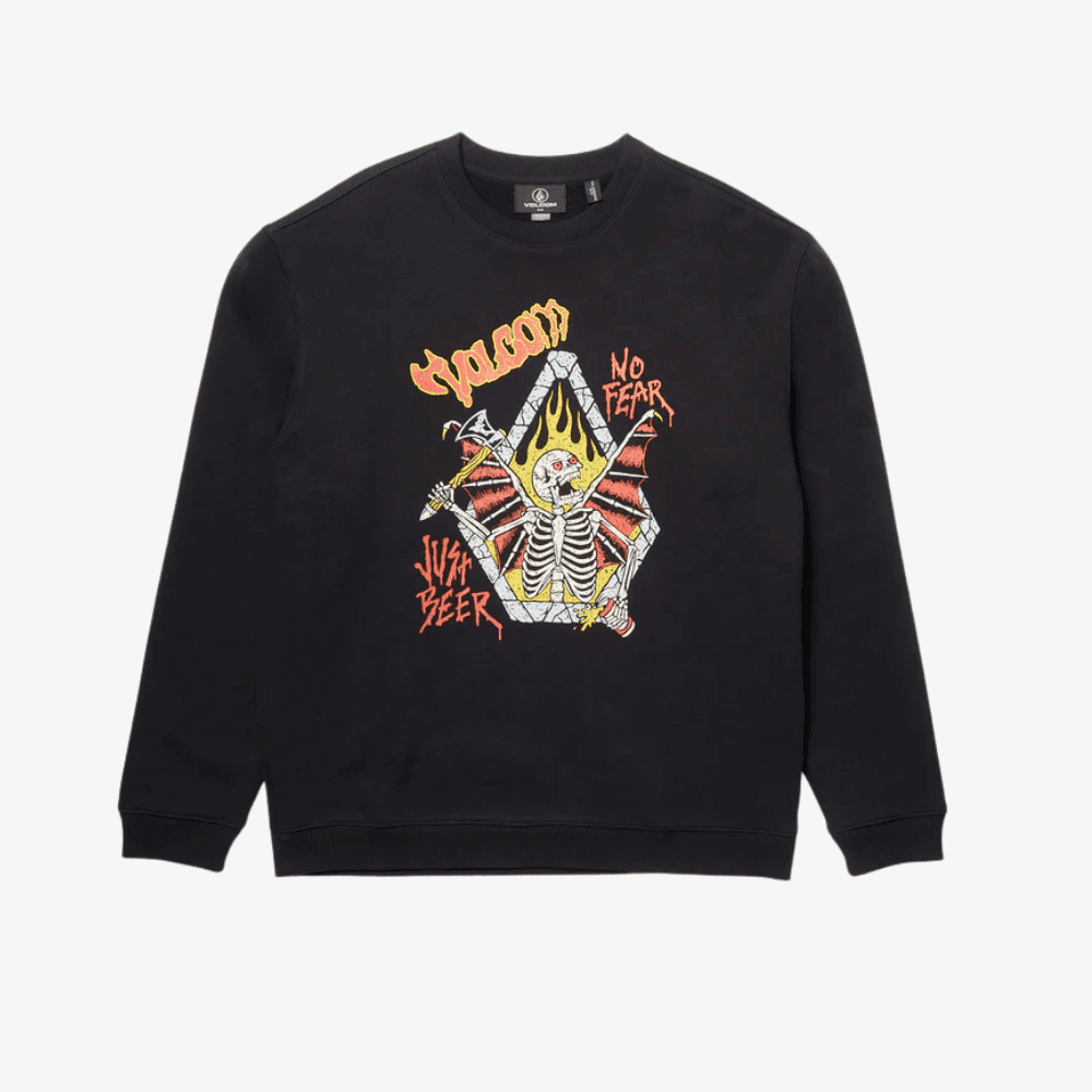 Felpa Volcom Single Stone Po Gray - 6