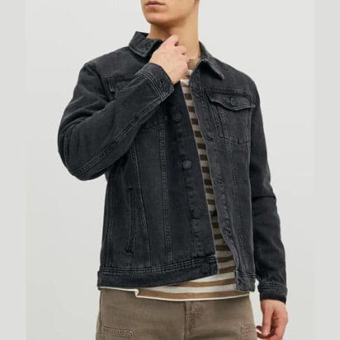 Giacca Jack & Jones Jean Jacket Black - 5