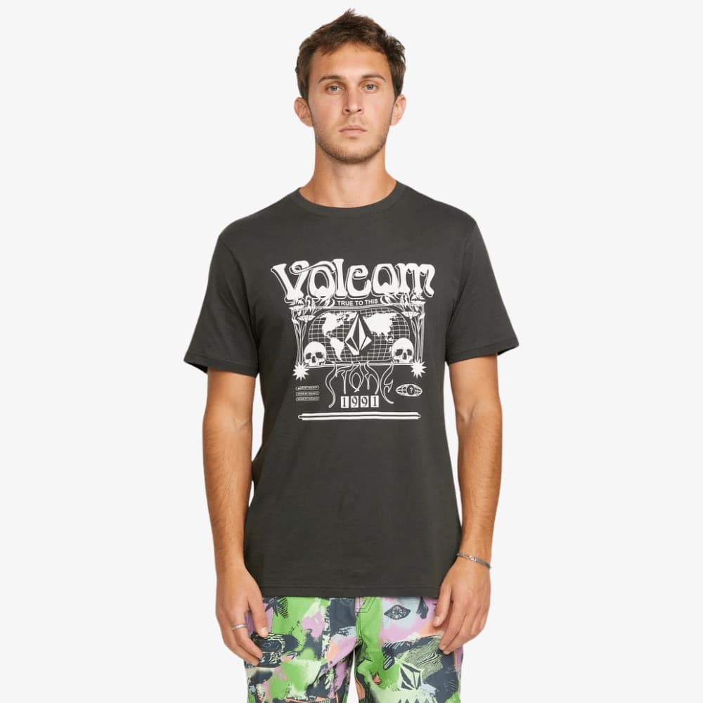 T-Shirt Volcom Worldly Gray - 3