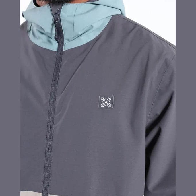 Giacca Oxbow Blocked Grey - 5