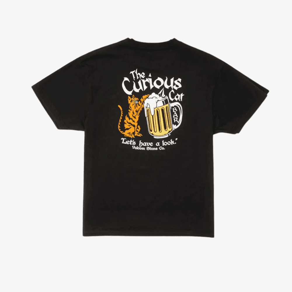 T-shirt Volcom Curious Cat black - 6
