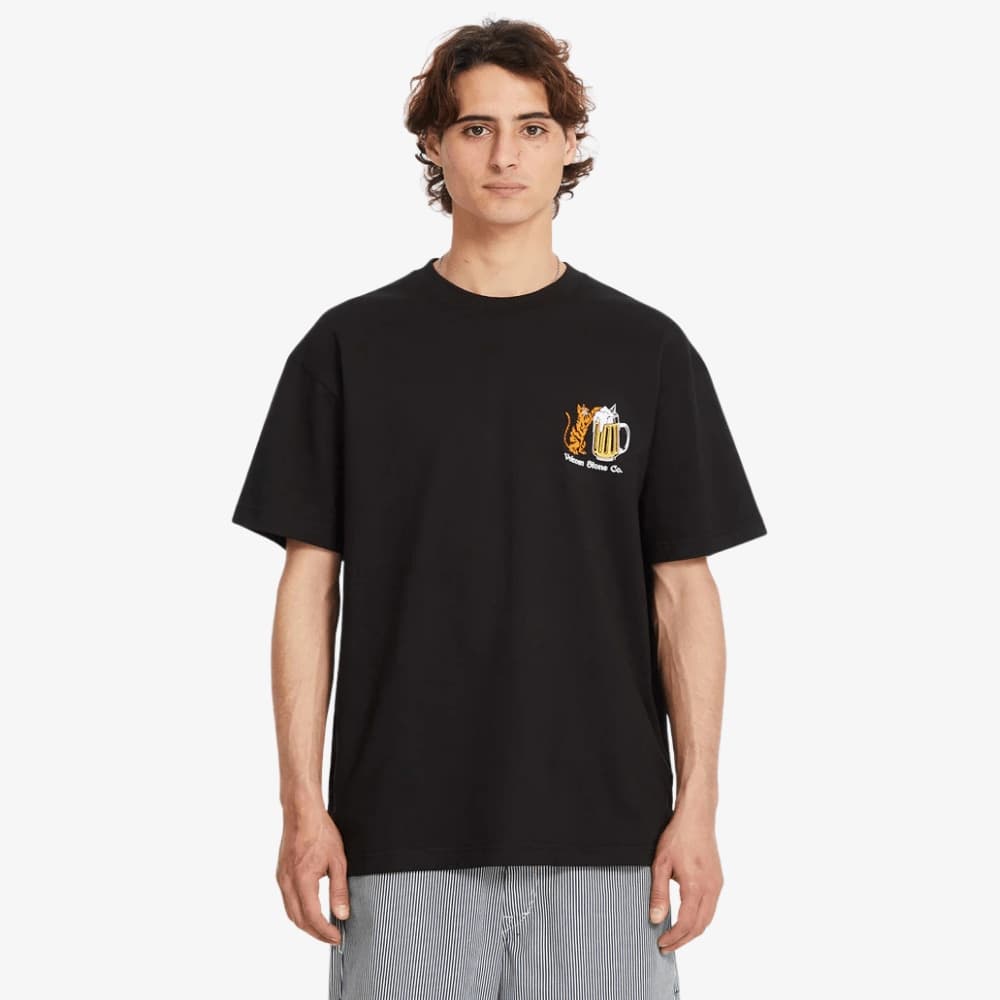 T-shirt Volcom Curious Cat black - 4