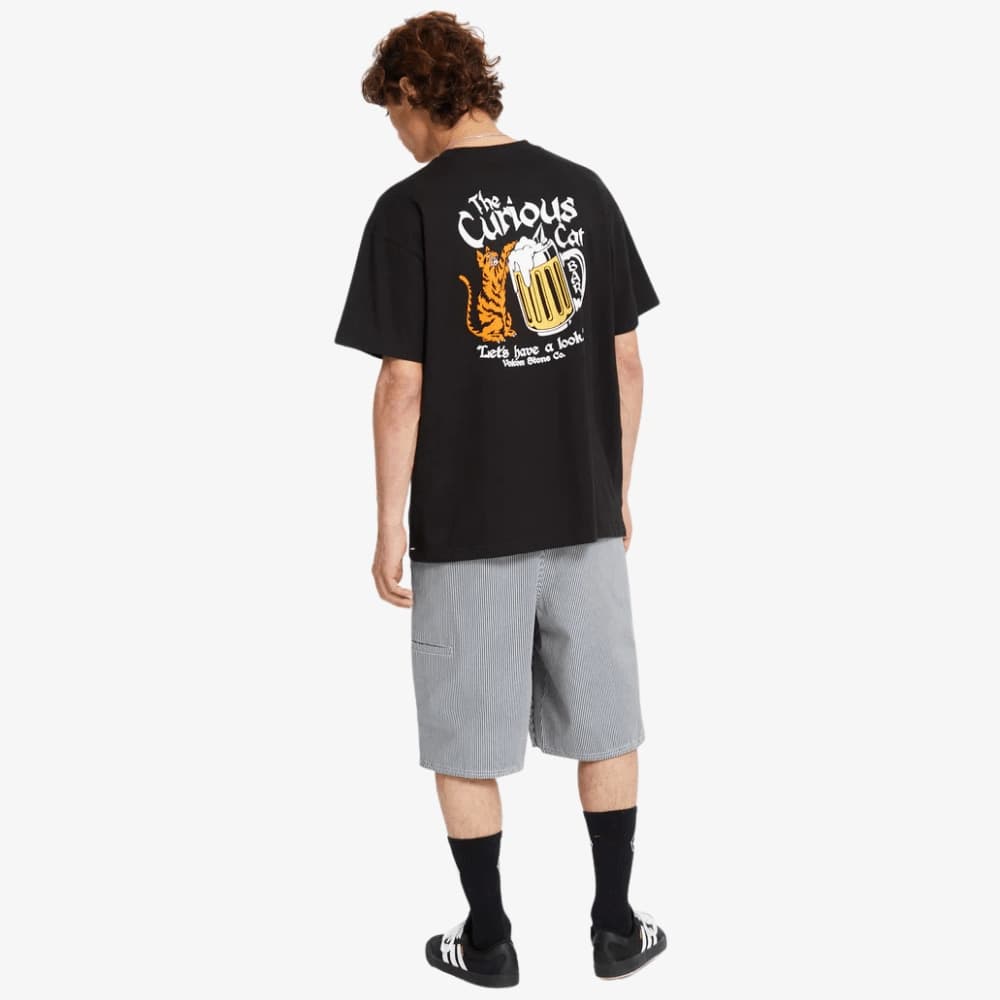 T-shirt Volcom Curious Cat black - 5