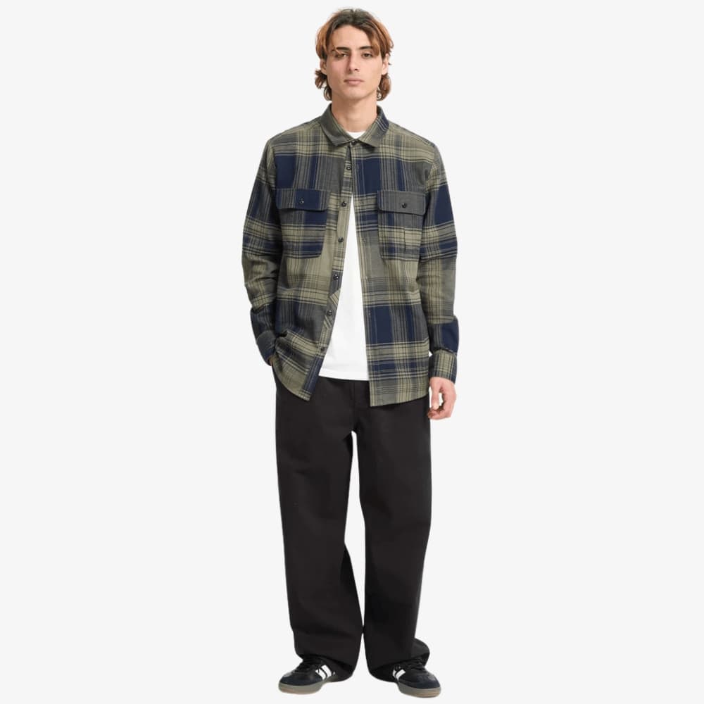 Camicia Volcom Prkstone Green - 4