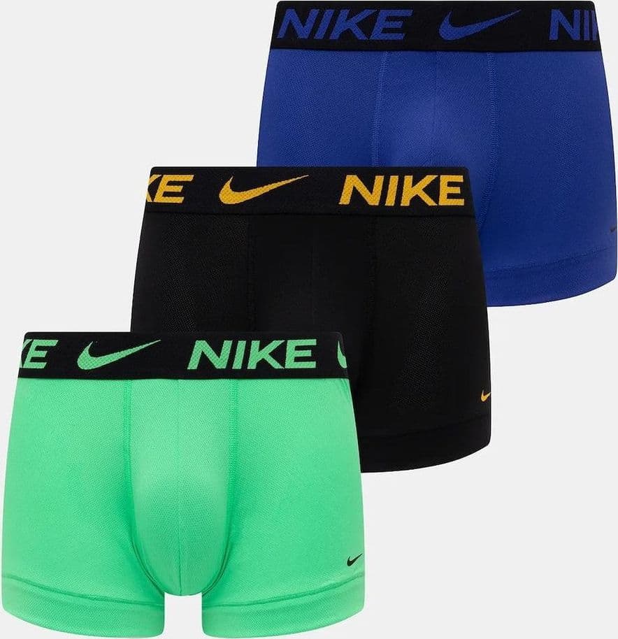 Boxer Nike Elite Breathe 3pk blk blu green yellow