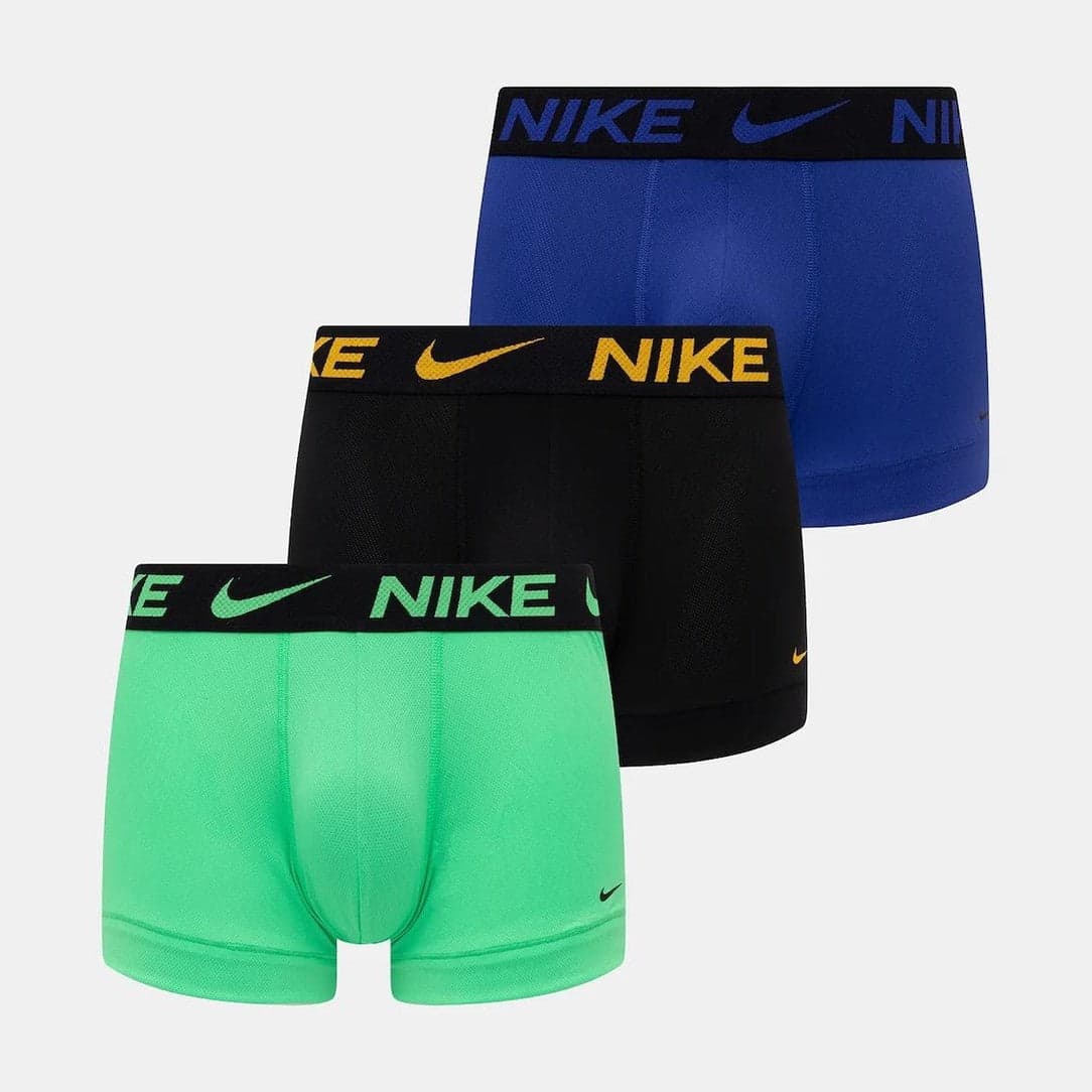 Boxer Nike Elite Breathe 3pk blk blu green yellow - 2