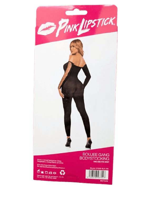 Sexy Tutina Premium Bodystocking Catsuit One Size taglie comode intimo rete nera in prodotto Erosdom - Palmi, commercioVirtuoso.it