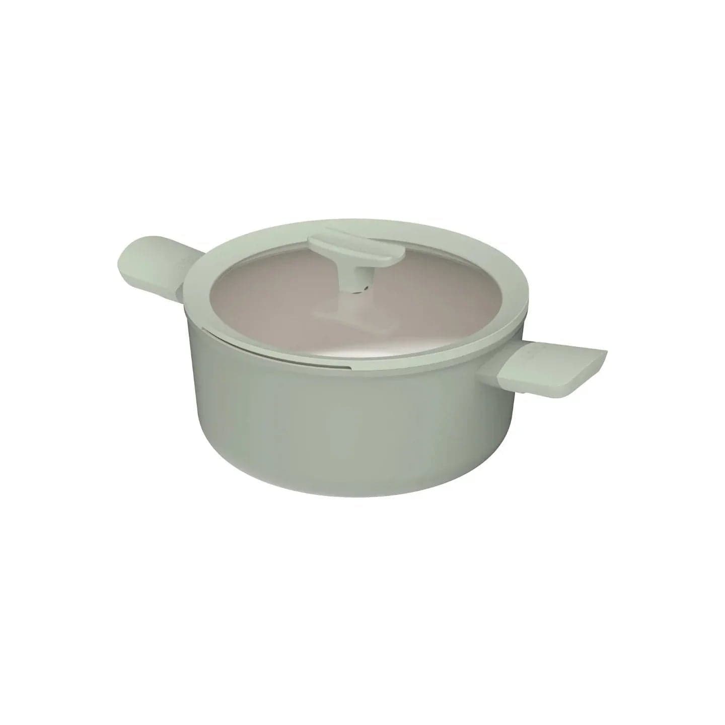Casseruola Antiaderente con Coperchio 24 cm – Berghoff Balance Sage 3950452 - 3