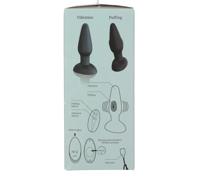 Artemis plug anale dilatatore Pulsante funzione puffing 14, 5 cm vibrazioni in prodotto Erosdom - Palmi, commercioVirtuoso.it