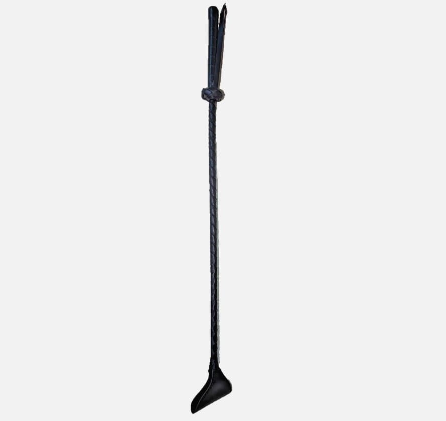 Frustino da cavallo 67 cm resistente Frustino sexy nero bondage BDSM fetish - 6